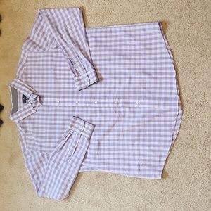 Men's Purple XL button-down